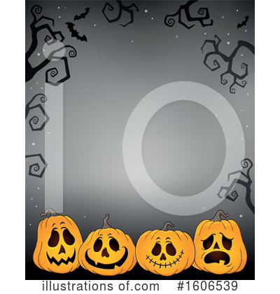 Royalty-Free (RF) Halloween Clipart Illustration by visekart - Stock Sample #1606539
