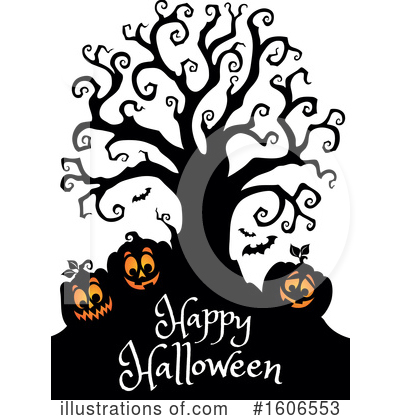 Royalty-Free (RF) Halloween Clipart Illustration by visekart - Stock Sample #1606553