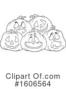 Halloween Clipart #1606564 by visekart