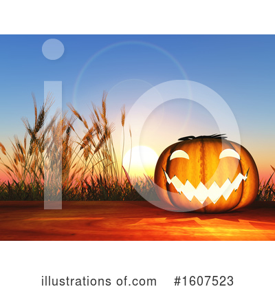 Royalty-Free (RF) Halloween Clipart Illustration by KJ Pargeter - Stock Sample #1607523