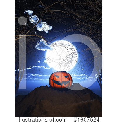 Royalty-Free (RF) Halloween Clipart Illustration by KJ Pargeter - Stock Sample #1607524