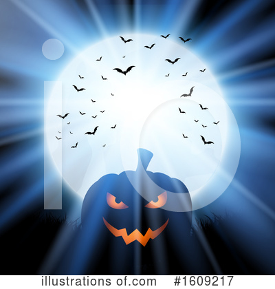 Royalty-Free (RF) Halloween Clipart Illustration by KJ Pargeter - Stock Sample #1609217
