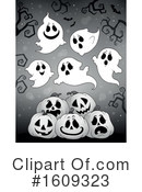 Halloween Clipart #1609323 by visekart