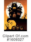 Halloween Clipart #1609327 by visekart
