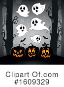 Halloween Clipart #1609329 by visekart