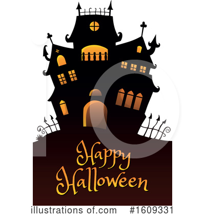Royalty-Free (RF) Halloween Clipart Illustration by visekart - Stock Sample #1609331