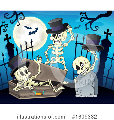 Graveyard Clipart #1609332 by visekart