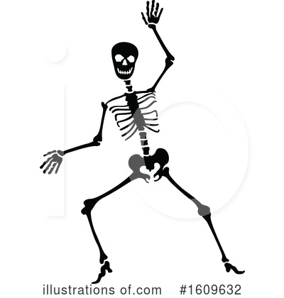Skeleton Clipart #1609632 by dero
