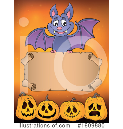 Royalty-Free (RF) Halloween Clipart Illustration by visekart - Stock Sample #1609880