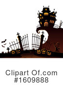 Halloween Clipart #1609888 by visekart