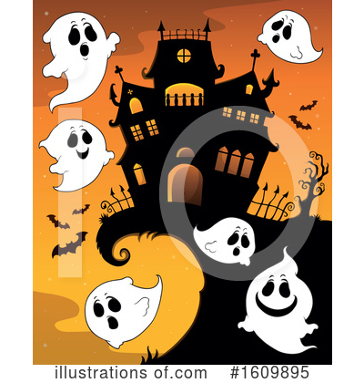 Royalty-Free (RF) Halloween Clipart Illustration by visekart - Stock Sample #1609895