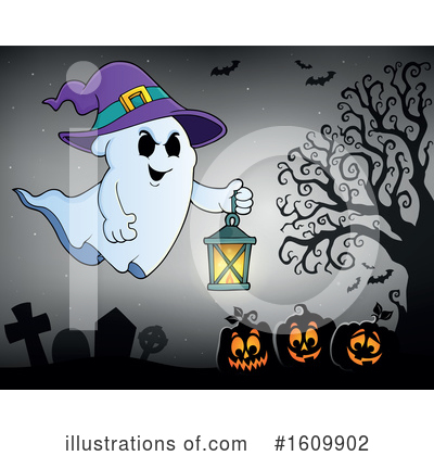 Royalty-Free (RF) Halloween Clipart Illustration by visekart - Stock Sample #1609902