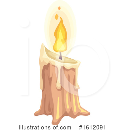 Candle Clipart #1612091 by Vector Tradition SM