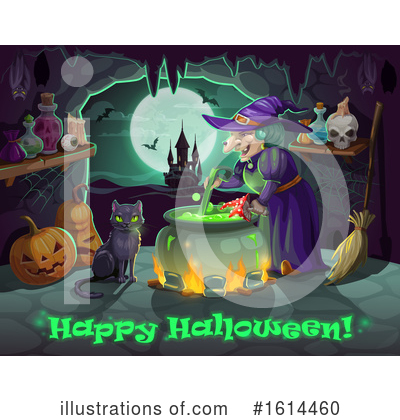 Royalty-Free (RF) Halloween Clipart Illustration by Vector Tradition SM - Stock Sample #1614460
