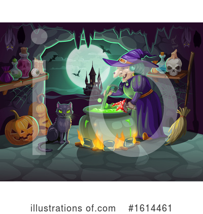 Royalty-Free (RF) Halloween Clipart Illustration by Vector Tradition SM - Stock Sample #1614461