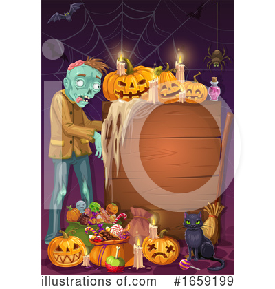 Royalty-Free (RF) Halloween Clipart Illustration by Vector Tradition SM - Stock Sample #1659199