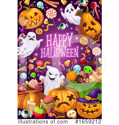 Royalty-Free (RF) Halloween Clipart Illustration by Vector Tradition SM - Stock Sample #1659212