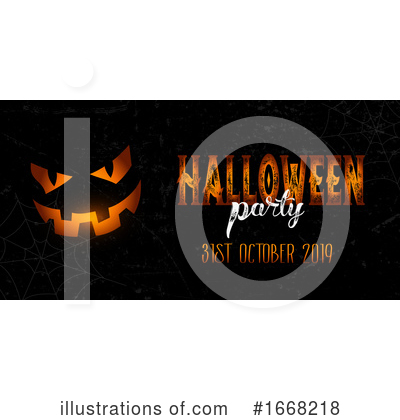 Royalty-Free (RF) Halloween Clipart Illustration by KJ Pargeter - Stock Sample #1668218