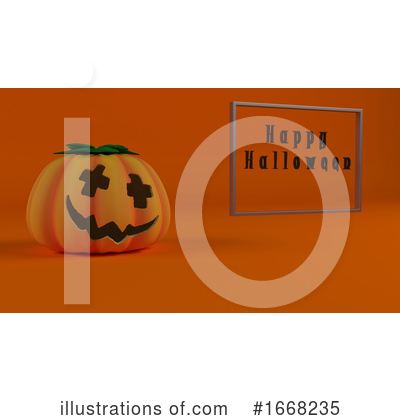 Royalty-Free (RF) Halloween Clipart Illustration by KJ Pargeter - Stock Sample #1668235