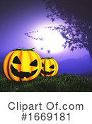 Halloween Clipart #1669181 by KJ Pargeter
