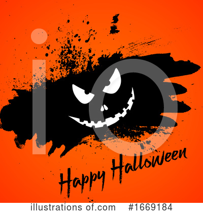 Royalty-Free (RF) Halloween Clipart Illustration by KJ Pargeter - Stock Sample #1669184