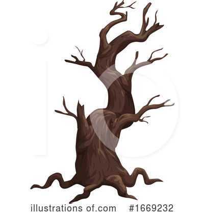 Bare Tree Clipart #1669232 by Vector Tradition SM
