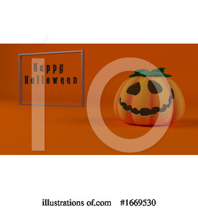Royalty-Free (RF) Halloween Clipart Illustration by KJ Pargeter - Stock Sample #1669530