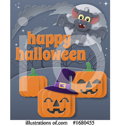 Royalty-Free (RF) Halloween Clipart Illustration by AtStockIllustration - Stock Sample #1680455