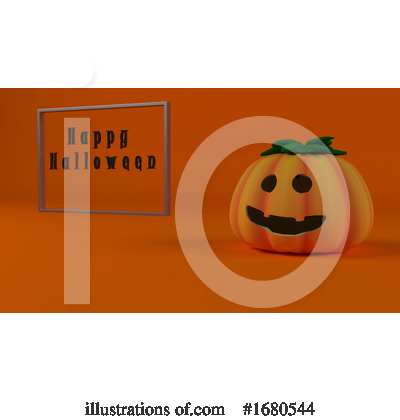 Royalty-Free (RF) Halloween Clipart Illustration by KJ Pargeter - Stock Sample #1680544