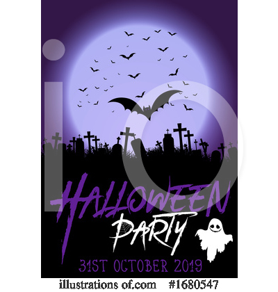 Royalty-Free (RF) Halloween Clipart Illustration by KJ Pargeter - Stock Sample #1680547