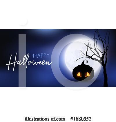 Royalty-Free (RF) Halloween Clipart Illustration by KJ Pargeter - Stock Sample #1680552