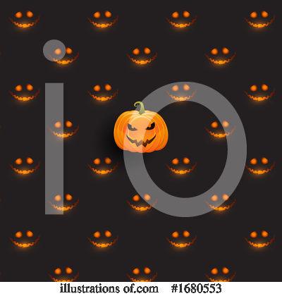 Royalty-Free (RF) Halloween Clipart Illustration by KJ Pargeter - Stock Sample #1680553