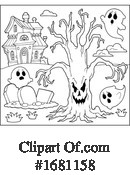 Halloween Clipart #1681158 by visekart