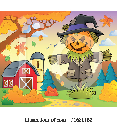 Scarecrow Clipart #1681162 by visekart