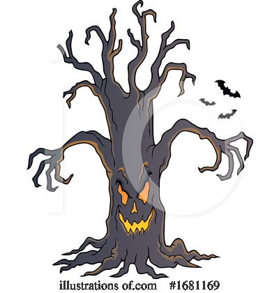 Royalty-Free (RF) Halloween Clipart Illustration by visekart - Stock Sample #1681169