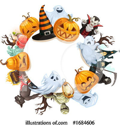 Royalty-Free (RF) Halloween Clipart Illustration by Vector Tradition SM - Stock Sample #1684606