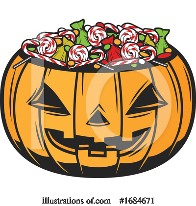 Royalty-Free (RF) Halloween Clipart Illustration by Vector Tradition SM - Stock Sample #1684671