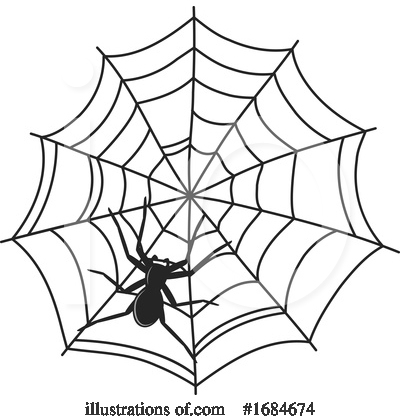 Spider Clipart #1684674 by Vector Tradition SM