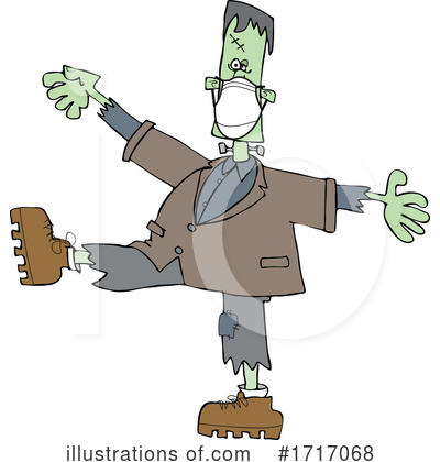 Frankenstein Clipart #1717068 by djart