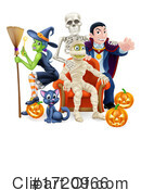 Halloween Clipart #1720966 by AtStockIllustration
