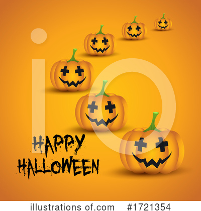 Royalty-Free (RF) Halloween Clipart Illustration by KJ Pargeter - Stock Sample #1721354