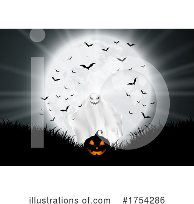 Royalty-Free (RF) Halloween Clipart Illustration by KJ Pargeter - Stock Sample #1754286