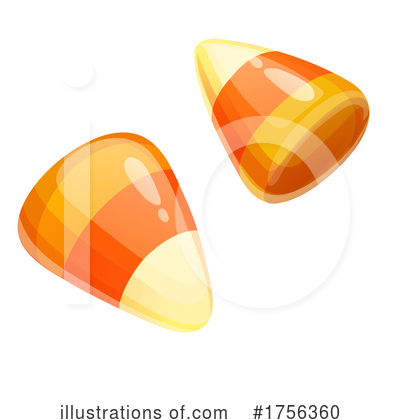 Candy Corn Clipart #1756360 by Vector Tradition SM