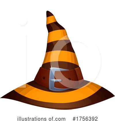 Witch Hat Clipart #1756392 by Vector Tradition SM