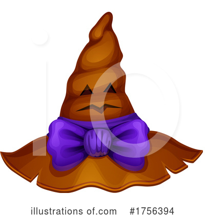 Witch Hat Clipart #1756394 by Vector Tradition SM