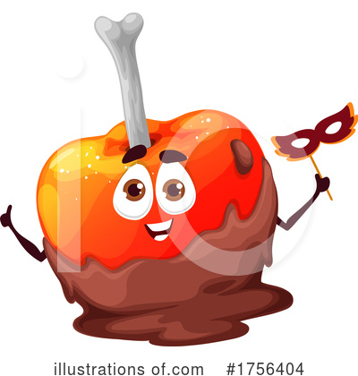 Candied Apple Clipart #1756404 by Vector Tradition SM
