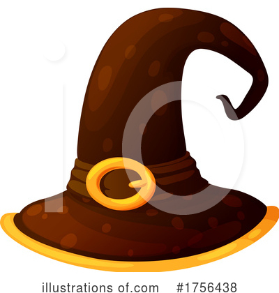 Witch Hat Clipart #1756438 by Vector Tradition SM