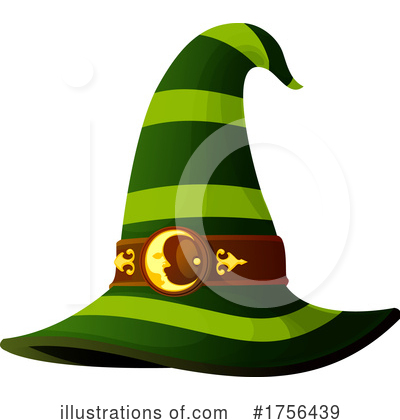 Witch Hat Clipart #1756439 by Vector Tradition SM