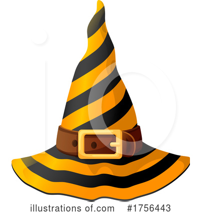 Witch Hat Clipart #1756443 by Vector Tradition SM