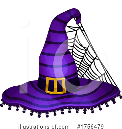 Witch Hat Clipart #1756479 by Vector Tradition SM